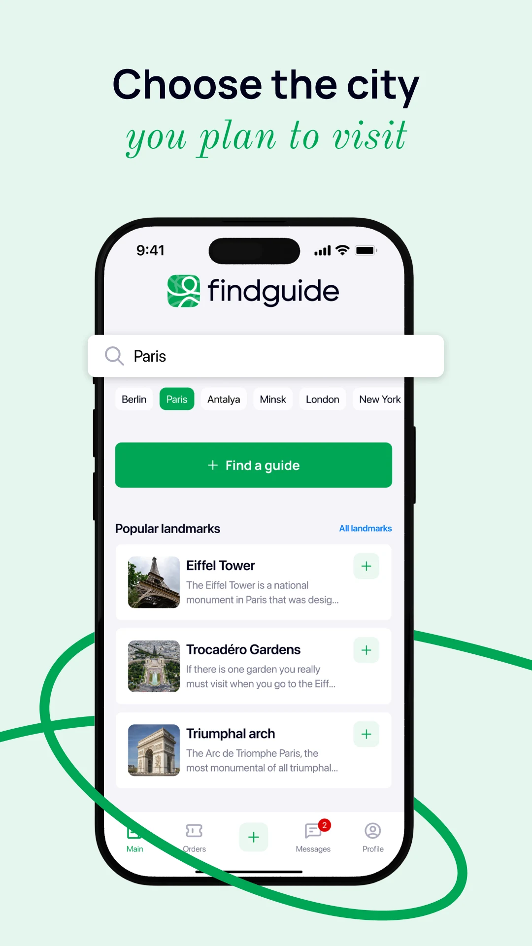 FindGuide: Find personal guide screenshot