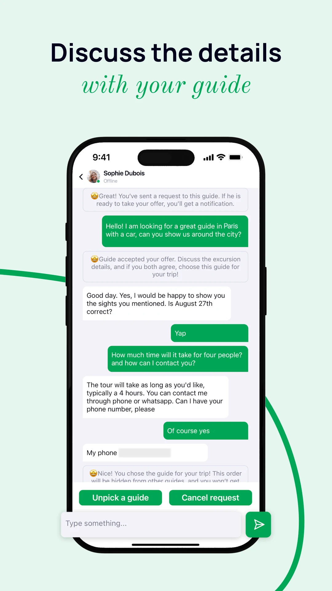 FindGuide: Find personal guide screenshot